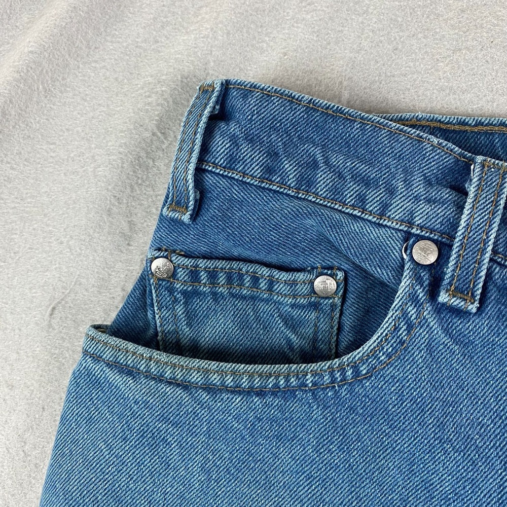 Vintage Levis Jeans 34x30 (Actual 33x29) Blue SilverTab Loose Baggy Made In USA - Picture 3 of 16